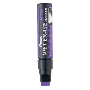  Pentel Wet Erase Chalk Marker, Black Jumbo (SMW56-A) : Artists  Markers : Office Products