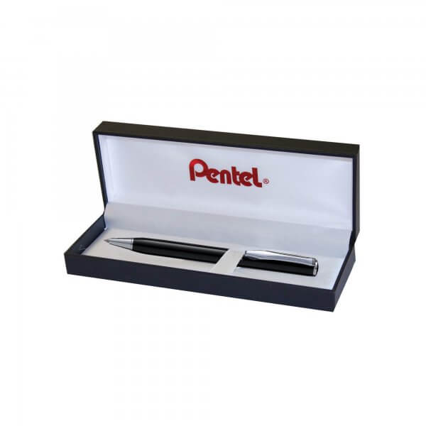 Pentel Sterling Excel Ballpoint Pen in a hinged gift box B811