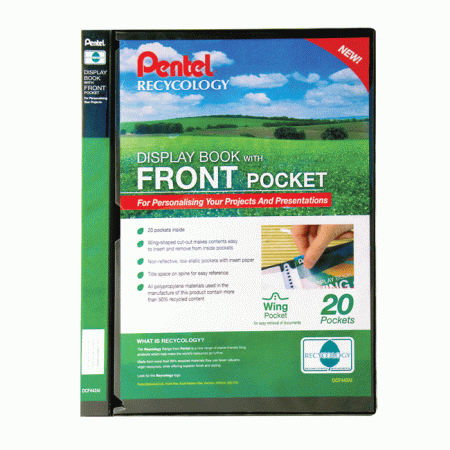 Pentel Display Book Wing Front Pocket DCF442AI