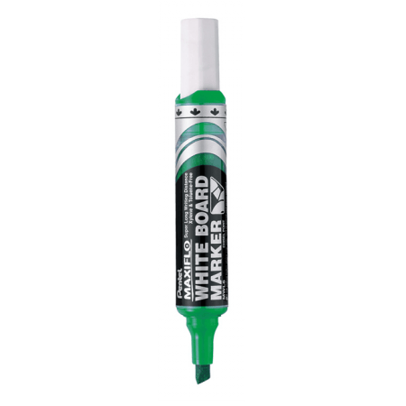 Pentel Maxiflo Medium Chisel Tip Liquid Ink Dry Wipe Marker MWL6