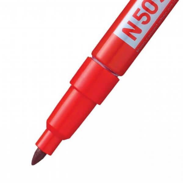 Pentel Permanent Marker 3.18mm Fine bullet point tip N50S - Image 3