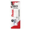 Pentel White Marker Bullet Point single blister card X100W