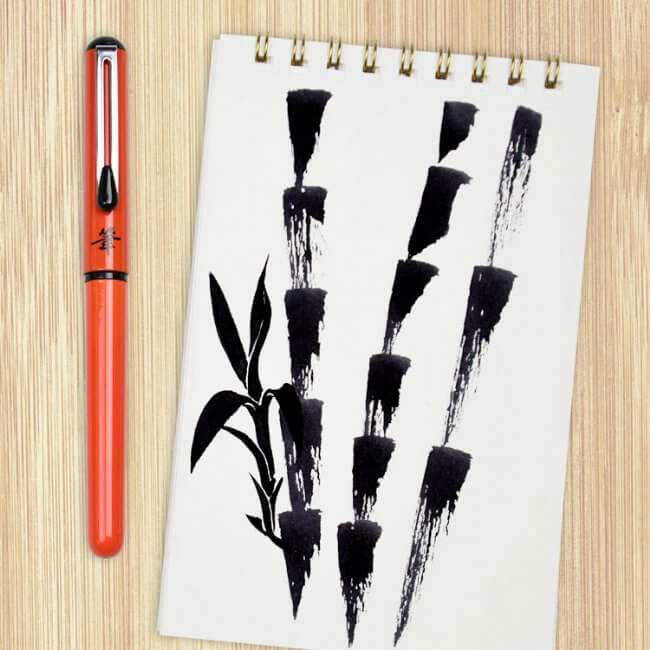 Pentel Calligraphy Pocket Brush Pen Xgfkp-a With Refill Portable Pocket  Medium Regular Script Nylon Tip Refillable Japan - Calligraphy Brushes -  AliExpress