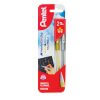 Pentel Hybrid Gel Grip twin pack XK118/2-XZ