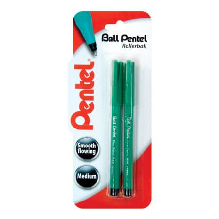 Ball Pentel twin blister card Black XR50/2-A