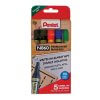 Pentel Chisel Tip Permanent Marker 5-piece wallet YN860/5-M