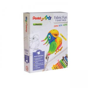 Pentel Fabric Fun T.Shirt Pack PTS15-BN15-SET