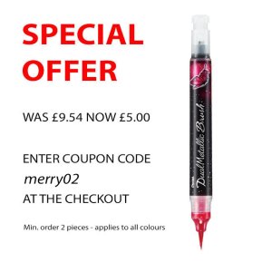 Pentel DualMetallic Brush Pen XGFH