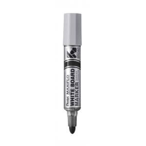 Pentel Maxiflo Broad Bullet Point Liquid Ink Dry Wipe Marker MWL5W