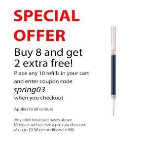 Pentel EnerGel 0.7mm Refill LR7